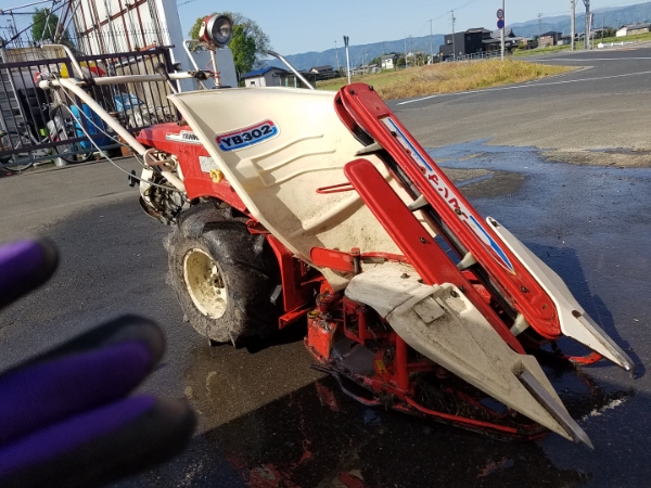 美品！実働！格安 稲刈り機 ヤンマー バインダー YB302 岐阜県 _1