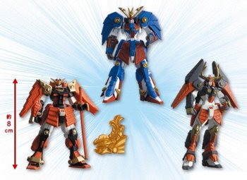 ガンダムシリーズ 組立式武者絵巻立像 戦の巻 全3種 武者頑駄無 仁宇