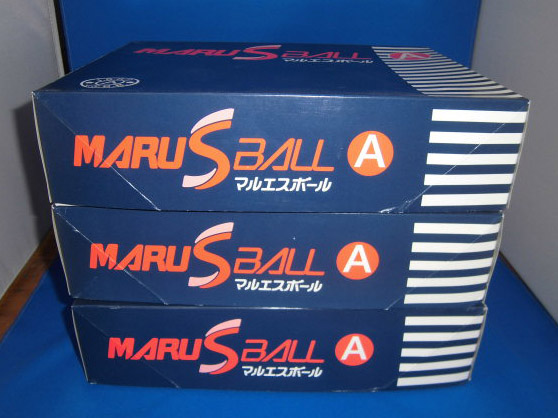 [マルエス] JSBB公認軟式野球ボール 新型Ａ号 3ダース（36球）