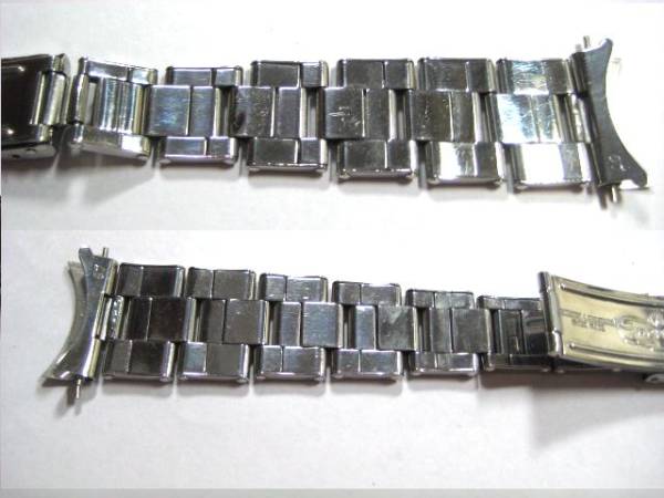 ロレックス ROLEX 19mm FF60 リベットブレス 純正 - Ref.7205 0 純正