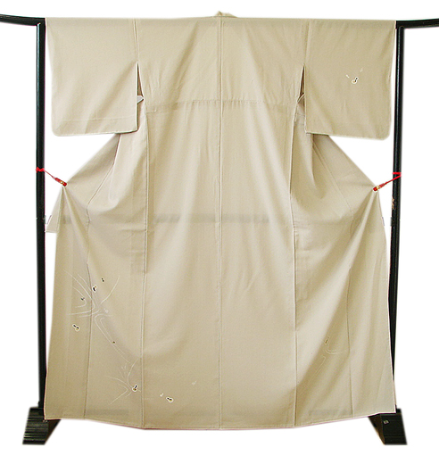 きものしらゆり 夏物 ポリエステル 紗 洗える 訪問着 W100