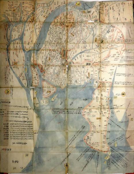 江戸期 古地図 尾張国絵図 紙本肉筆絵地図(その他)|売買されたオークション情報、yahooの商品情報をアーカイブ公開 - オークファン ...