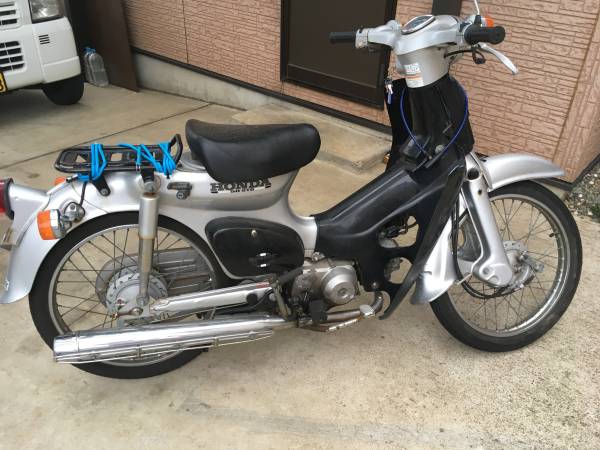 格安売切り★スーパーカブＳＴＤ事故車★書類、自賠責保険あり★千葉から