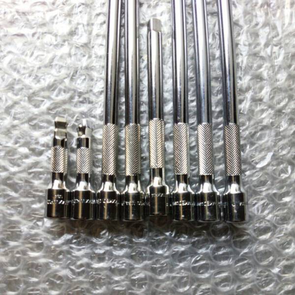 Snap-on スナップオン エクステンション 1/4 (6.35mm) ウォブル ストレート セット_3