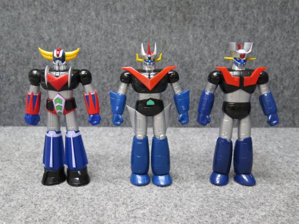 ◆バンダイ マジンガーＺ/グレートマジンガー/グレンダイザー ソフビ 3体まとめて
