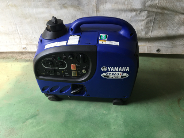 送料無料！ヤマハ 防音型 コンパクト インバータ発電機 EF900iS キャンプや夜釣りにいかが？used 動作確認ok