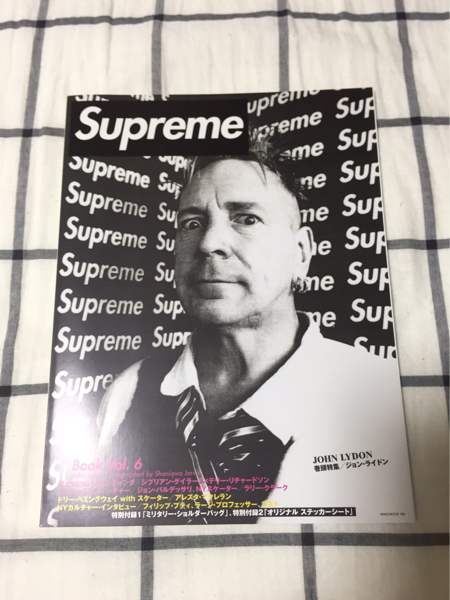 supreme 高品質ステッカーシート付録 美品 Supreme Book Vol.6
