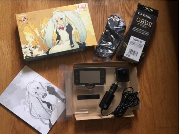 【美品】ユピテル 霧島レイ Lei02 レーダー探知機 Lv999_2