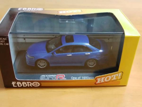 EBBRO 1/43 ホンダ アコード ユーロR HONDA ACCORD EURO-R EBBRO