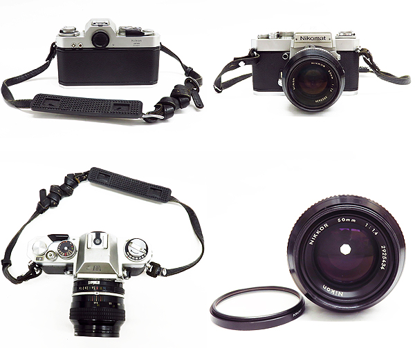 Nikomat EL ニコマート フィルムカメラ レンズ Nikon NIKKOR 50mm 1