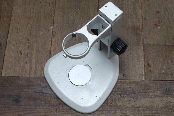 NIKON　ニコン　顕微鏡台　顕微鏡スタンド　SMZ用　オリンパスのSZ、ニコンSMZシリーズ等、φ76の実体顕微鏡に取付可能！