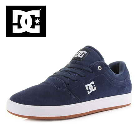 新品 DC SHOES スニーカー スケボー メンズシューズ 9 27cm Crisis ADYS100029 NGM ネイビー