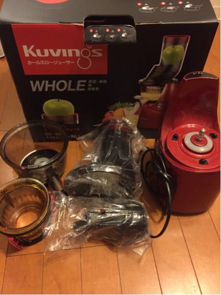 中古品 Kuvings JSG-641M サイレントジューサー ミキサー/フード