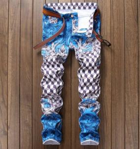BALMAIN バルマン バイカーデニム31 ダメージ クラッシュ加工 ジーンズ BALMAIN バルマン ダメージ加工 OUTNET THE バイカーデニム⁄ダメージ