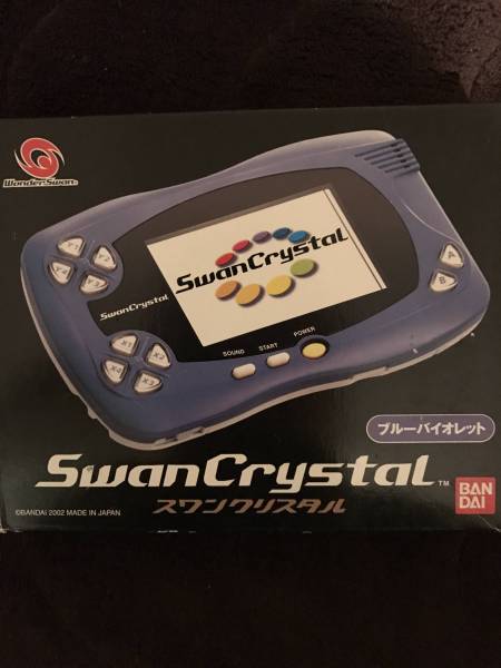 ワンダースワン スワンクリスタル本体ブルーバイオレット新品未開封
