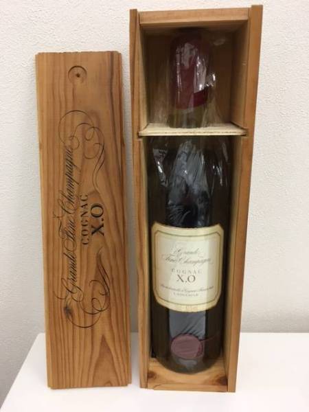 古酒 未開栓 希少 コニャック XO グランド ファイン シャンパーニュ 木