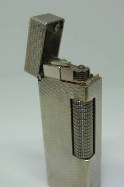 Dunhill ダンヒル ガスライター シルバー 着火確認済み