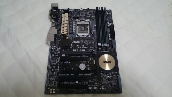 ☆ASUS製 H97PRO ピン折れ有り CPUクーラー土台なし ジャンク品☆_1