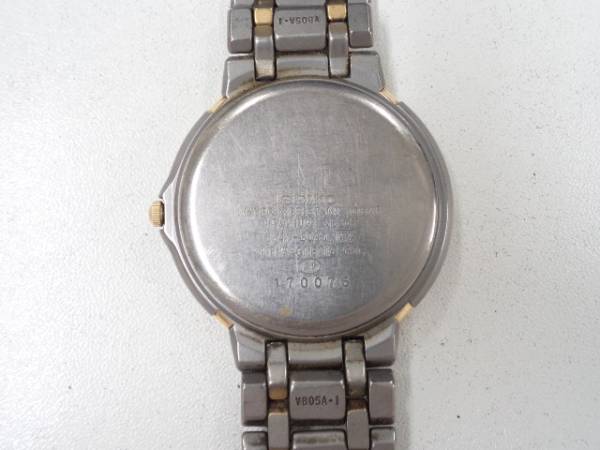○60サイズ セイコー ドルチェ SEIKO DOLCE メンズ腕時計 8N41-6090
