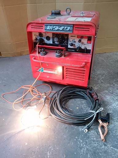新ダイワ発電機　溶接機　アーク溶接機　ＥＧＷ145Ｍ