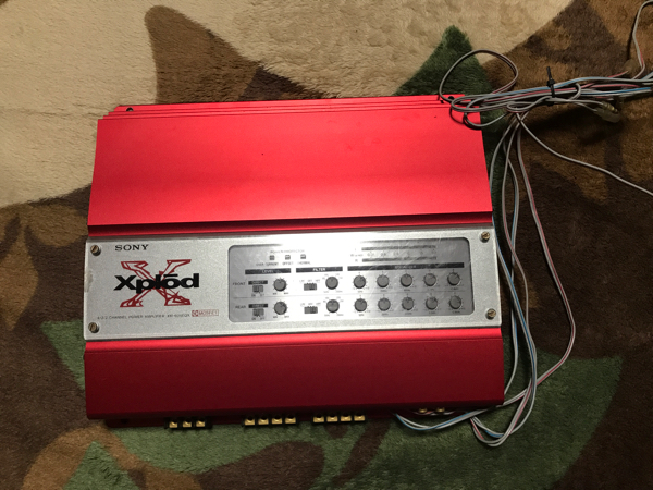 SONY パワーアンプ xplod 4/3/2ch