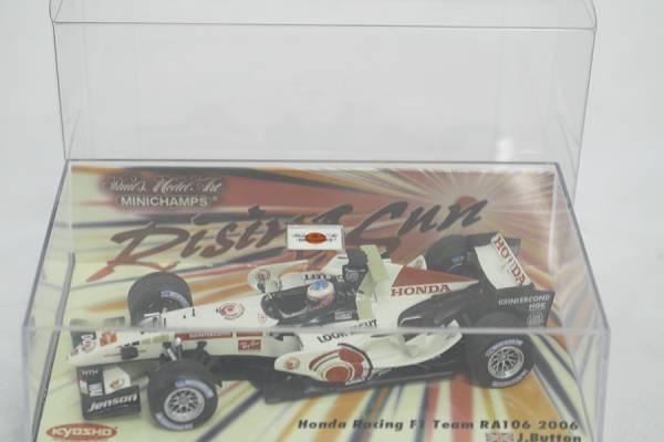 Minichamps 1/43 Honda RA106 – Jenson Button – BAR – 2006 – Modèle De Collection