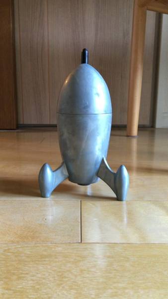 80s Rare！Rocket Ashtray 80年代 未使用 ロケット灰皿