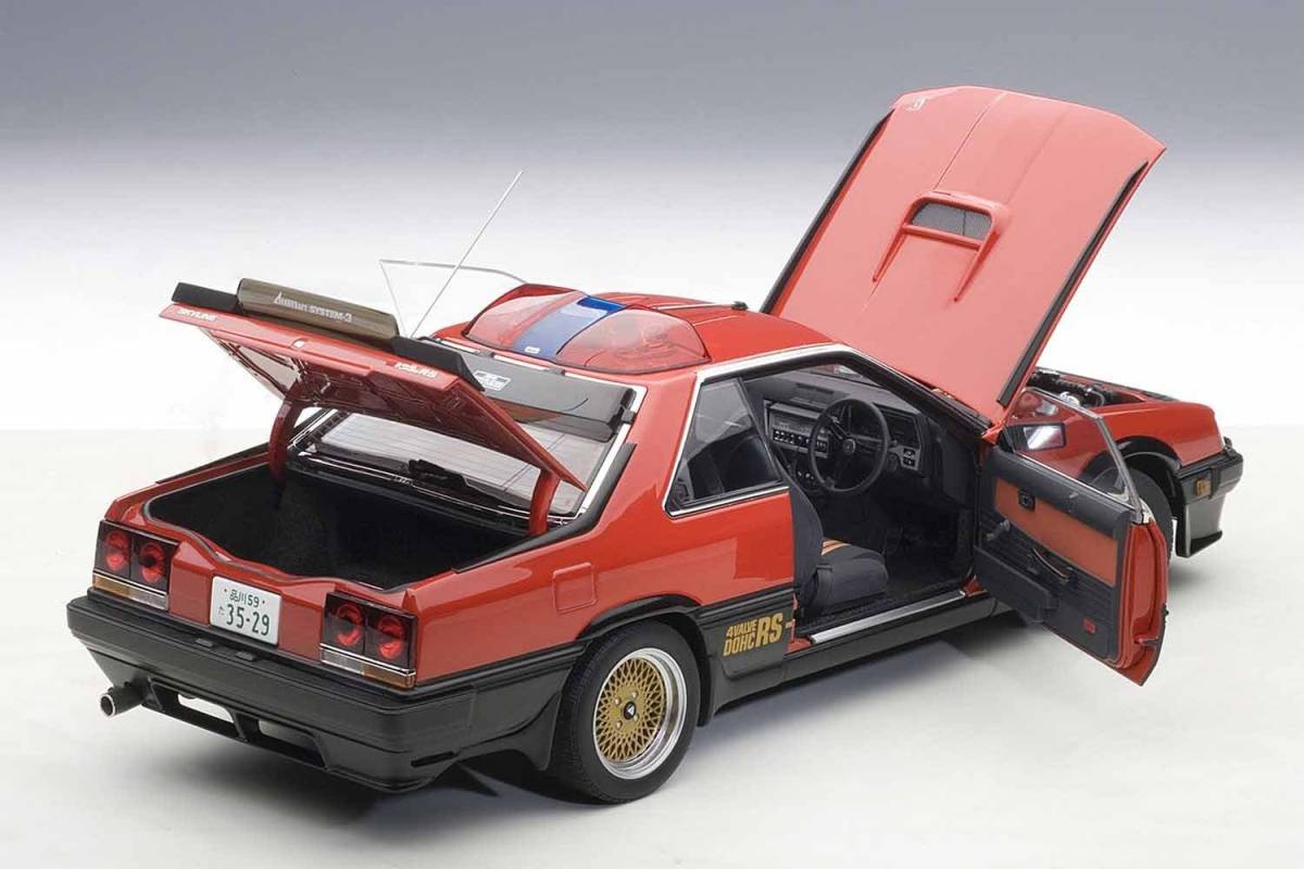 絶版 オートアート 1/18 西部警察 マシンRS-1 日産 スカイライン DR30 ...