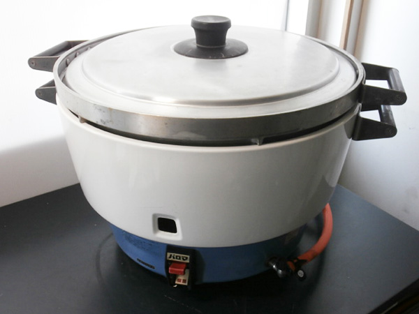 生活家電 パロマ プロパンガス炊飯器 PR-6号AK