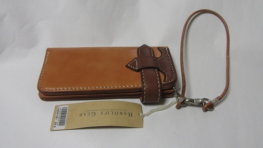 ハロルズギア Harold's Gear ホールドウォレット 110970-051 ブラウン 展示未使用品