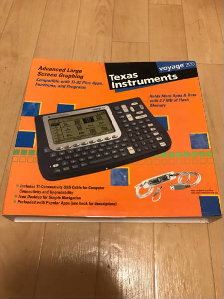 Texas Instruments VOYAGE 200 グラフ数式処理電卓