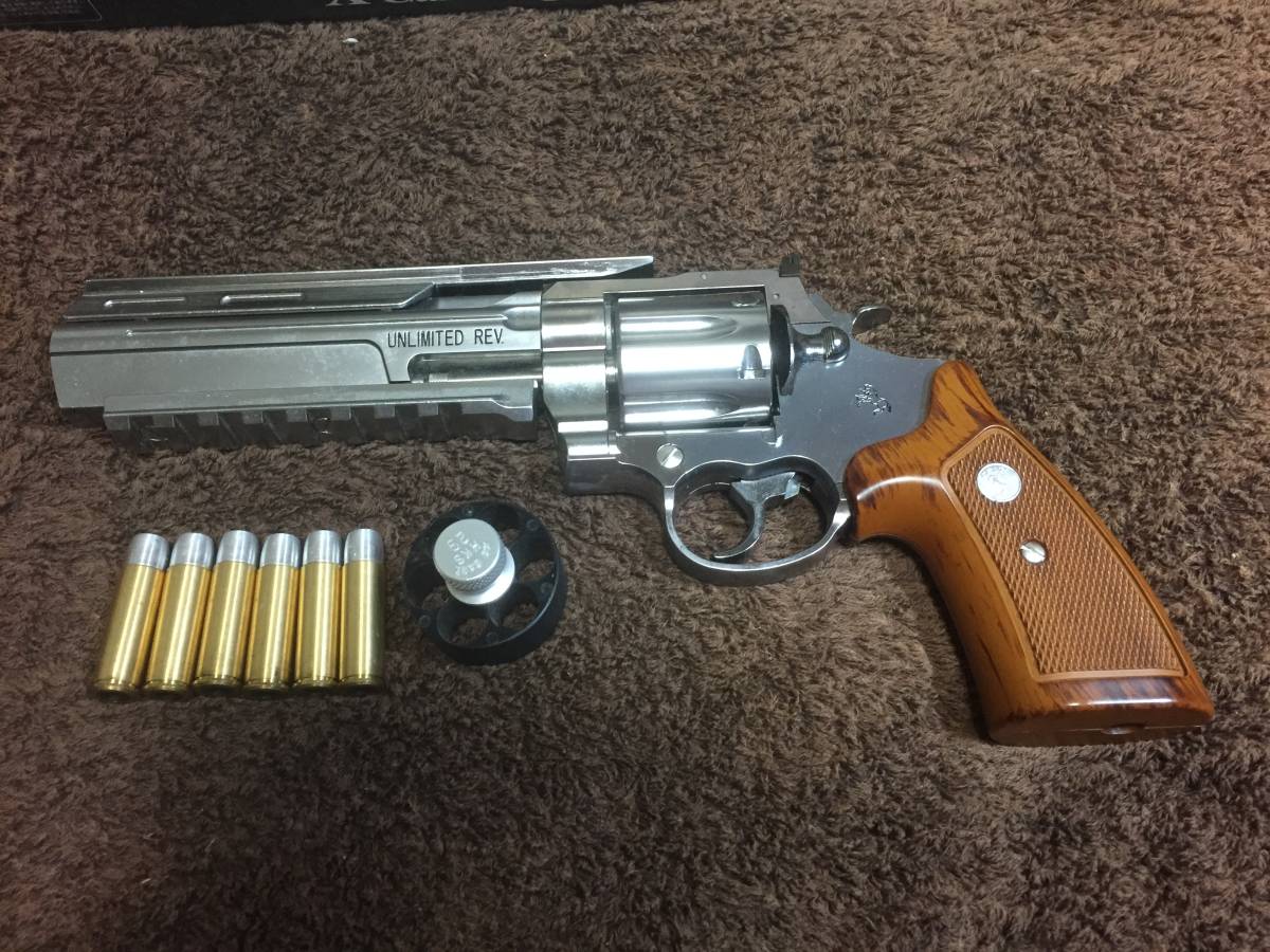 マルシン アンリミテッドリボルバー Marushin 8mm ガスガン 8mm｜Yahoo