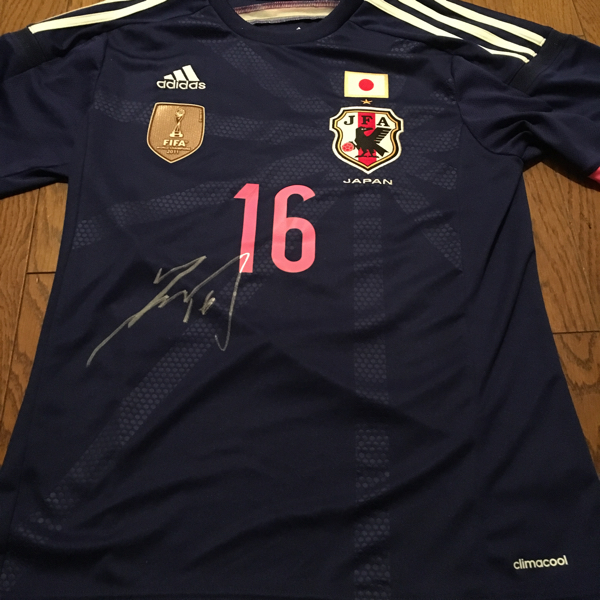 名古屋グランパス サイン色紙-即日出荷可 名古屋グランパス 写真