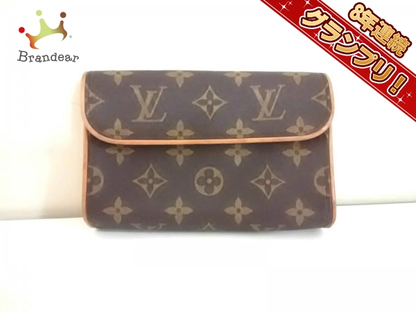 ルイヴィトン LOUIS VUITTON バッグ ウエストポーチ モノグラム・キャンバス M51855 ポシェット・フロランティーヌ FL1002 モノグラム