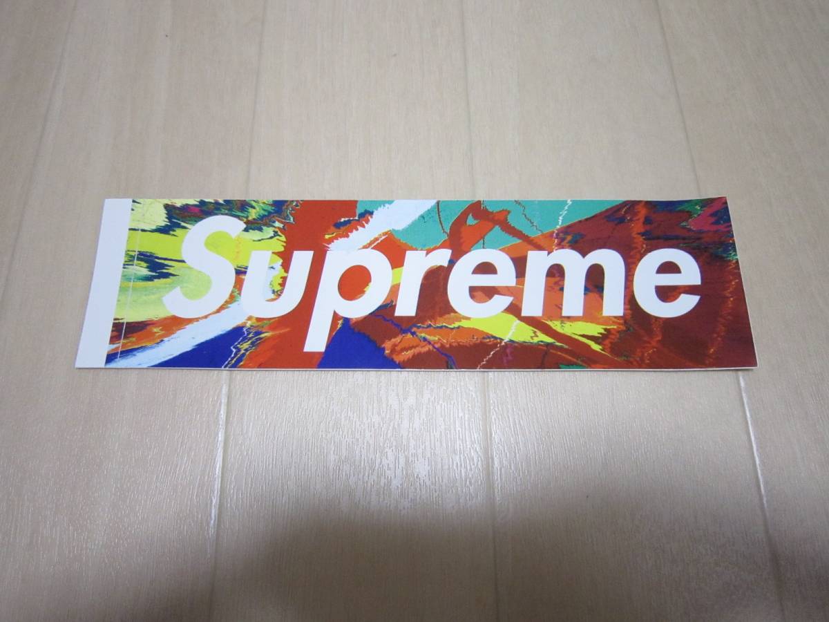 Supreme 希少supremeダミアンハースト ステッカーbox logoボックス