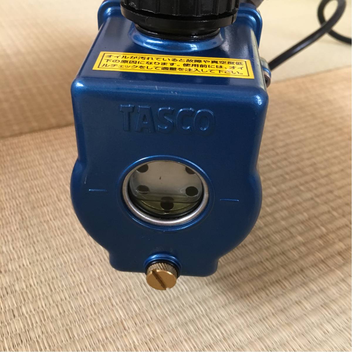 tasco 真空ポンプ TA150SB-2オイル逆流防止機能付き タスコ tasco 真空ポンプ TA150SB-2オイル逆流防止機能付き タスコ