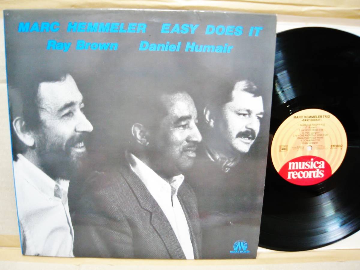 仏 Marc Hemmeler Easy Does It Ray Brown Daniel Humair 検: 澤野工房 