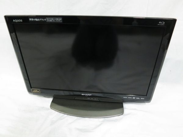 【1円】SHARP シャープ 液晶テレビ LC-26R5 カラー ブラック 画面サイズ 26v型ワイド 2012年製