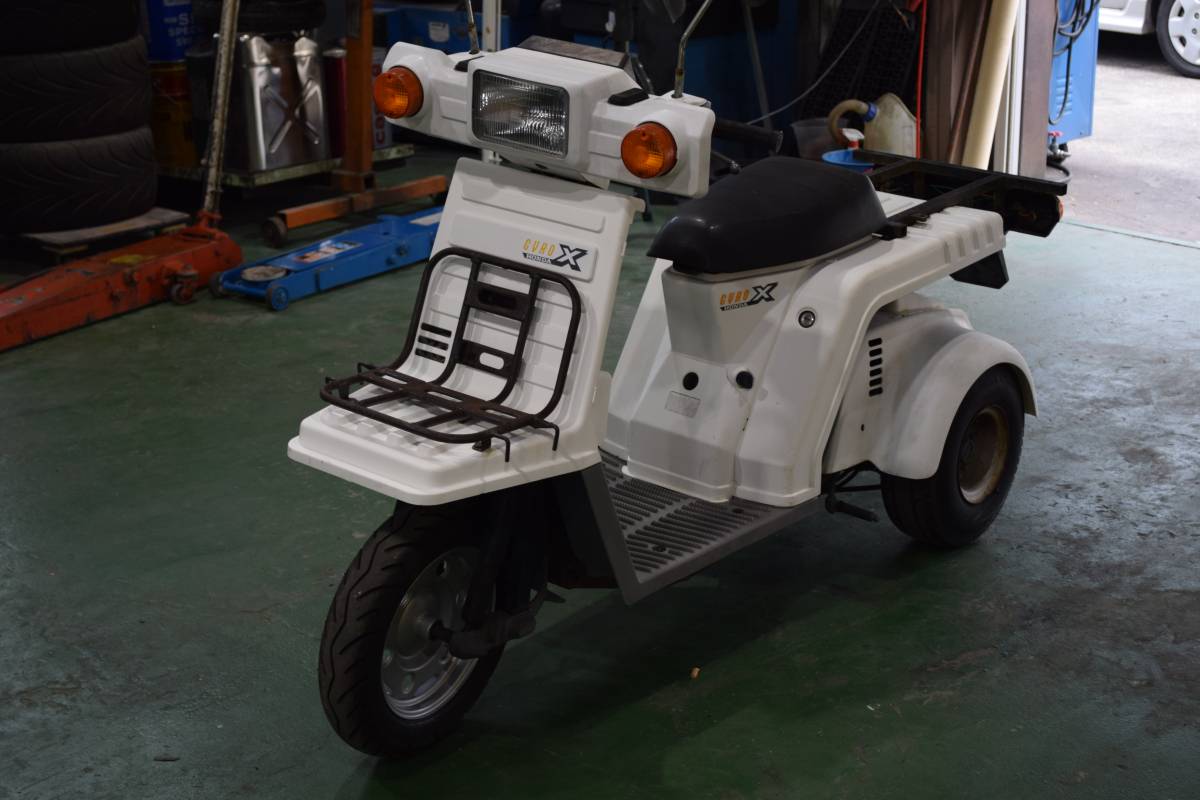 ありがとうございました(*^^*) ジャイロxノーマル 走行距離64756k 側車付き軽2輪 ミニカー登録の