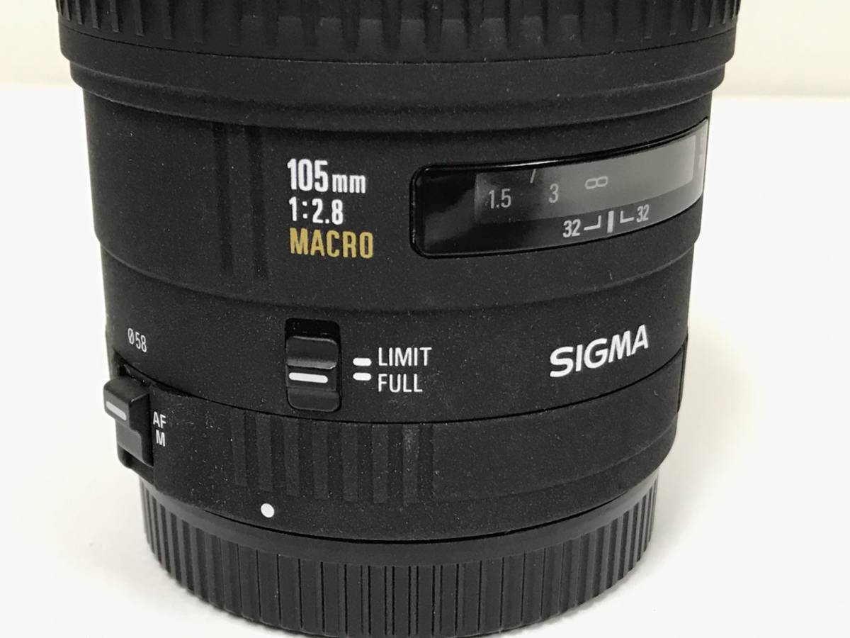 ☆SIGMA シグマ 105mm F2.8 EX MACRO マクロレンズ