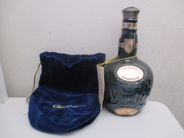 古酒 ROYAL SALUTE ロイヤルサルート 21年 青陶器 750ml