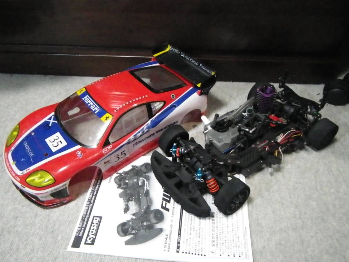 u*f様 京商FW-05Rメカ付き中古 京商 FW-05R Kyosho
