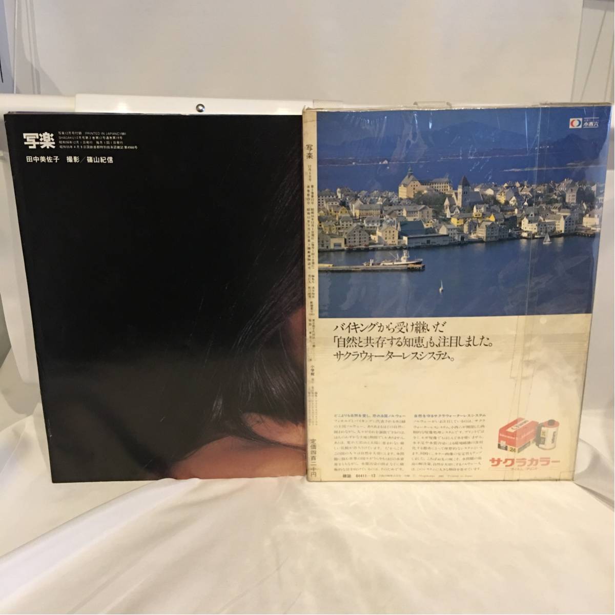 写楽 1981年12月 田中美佐子 ヌード 伊藤つかさ 昭和レトロ 本 雑誌