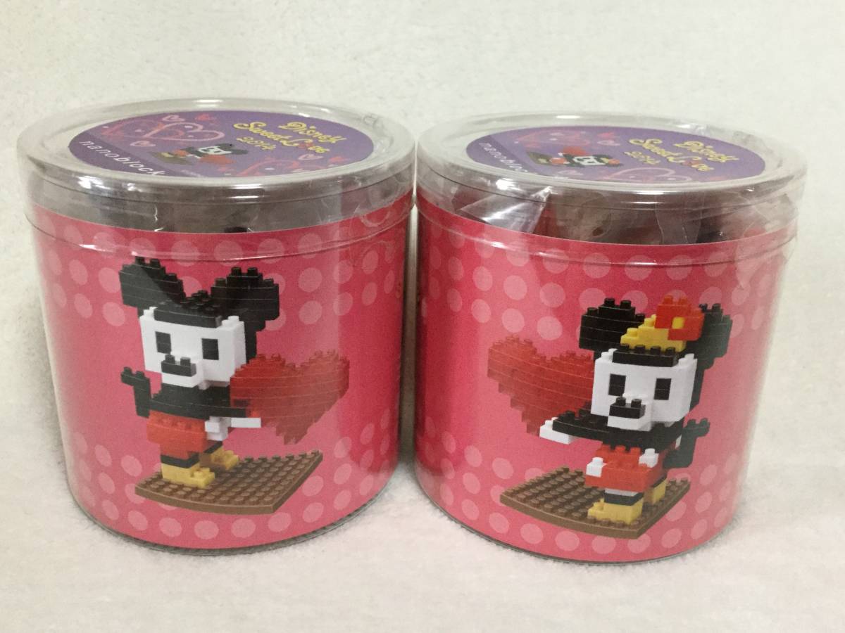 未開封品】東京ディズニーリゾート ミッキー花壇 ナノブロック 【公式