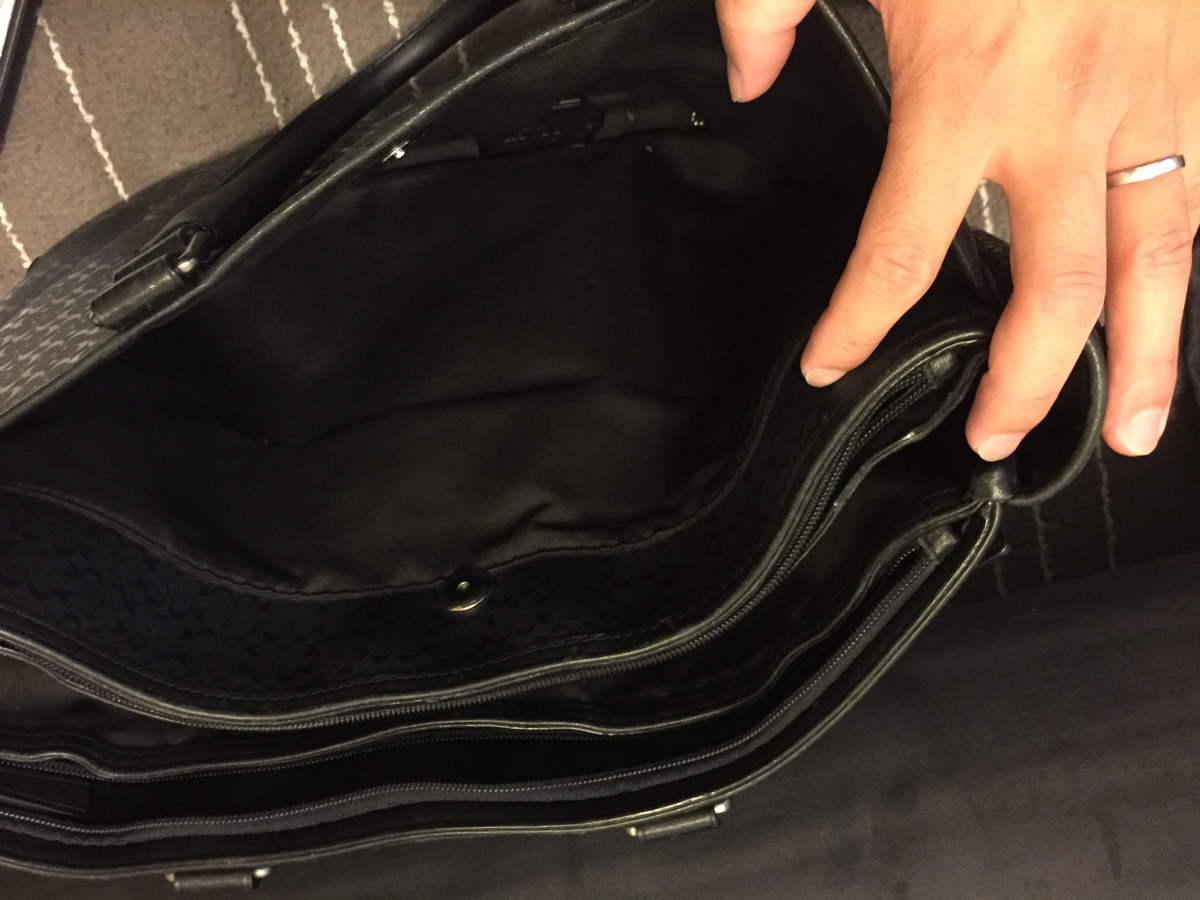 ☆【即決】COACH コーチ メンズ 上質レザー ビジネス トート