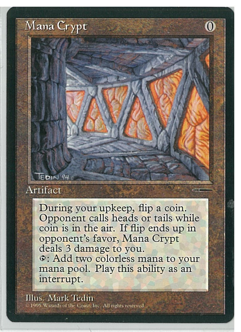 Crypt MTG 魔力の墓所 Mana 魔力の墓所⁄Mana 英語版 公式通販 英語