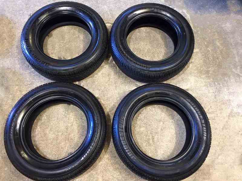 新車外し　ブリヂストン　B250　165/70R14　4本セット