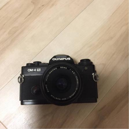 プロモーション到着 ジャンク OLYMPUS オリンパス OM-4 Ti ブラック