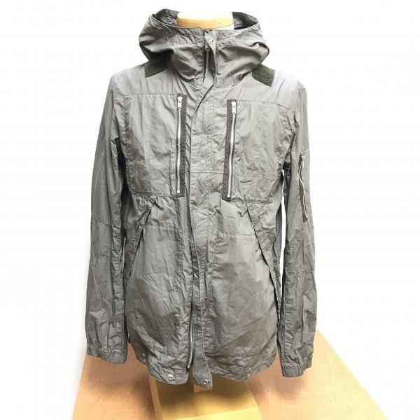 ユーユー ユニクロ×アンダーカバー ジャケット 灰色 / グレー uu by JUN TAKAHASHI 無地