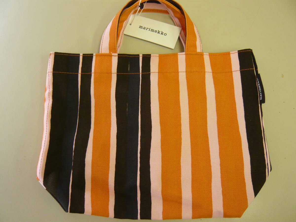 トートバッグ マリメッコ marimekko ストライプ柄 Piccolo - Brandol 